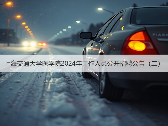 上海交通大学医学院2024年工作人员公开招聘公告(二)(图3) 上海交通大学医学院2024年工作人员公开招聘公告(二)(图3)