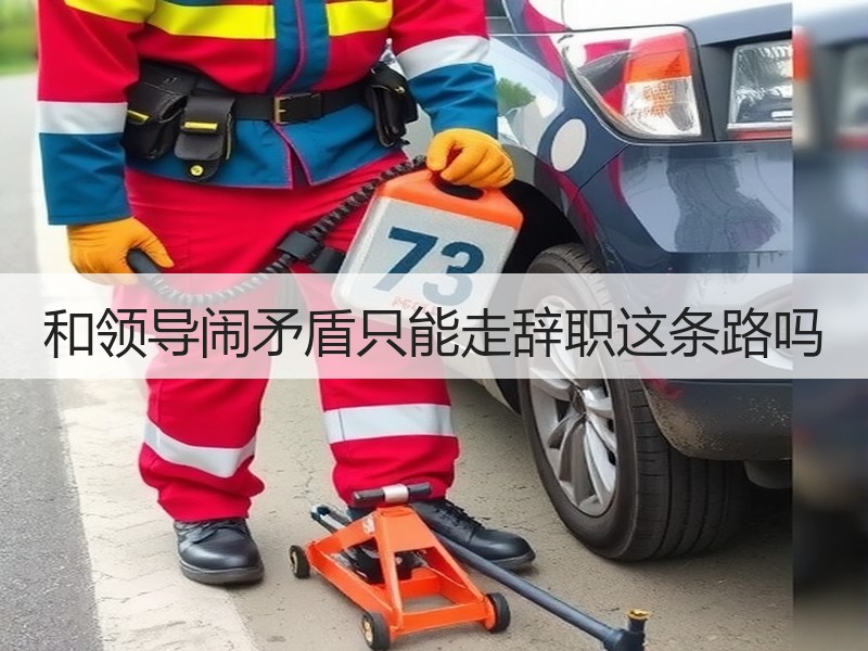 和领导闹矛盾只能走辞职这条路吗