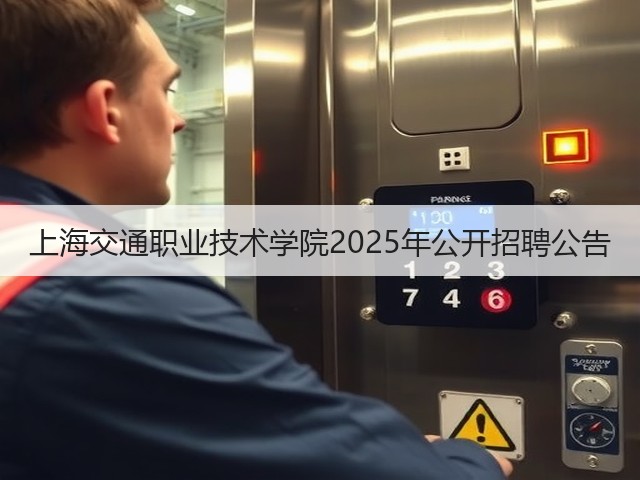 上海交通职业技术学院2025年公开招聘公告(图1)