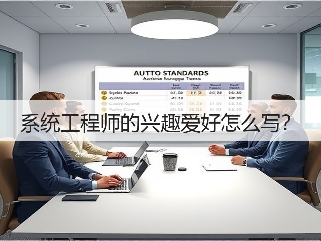 系统工程师的兴趣爱好怎么写?(图3) 系统工程师的兴趣爱好怎么写?(图3)