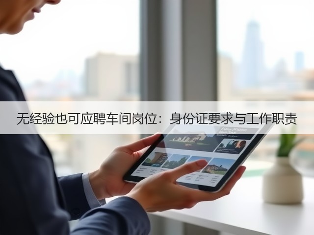 无经验也可应聘车间岗位：身份证要求与工作职责(图1)