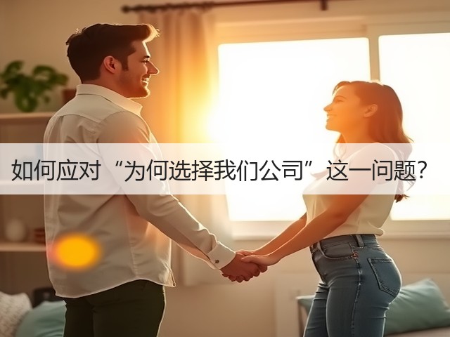 如何应对“为何选择我们公司”这一问题？(图2)