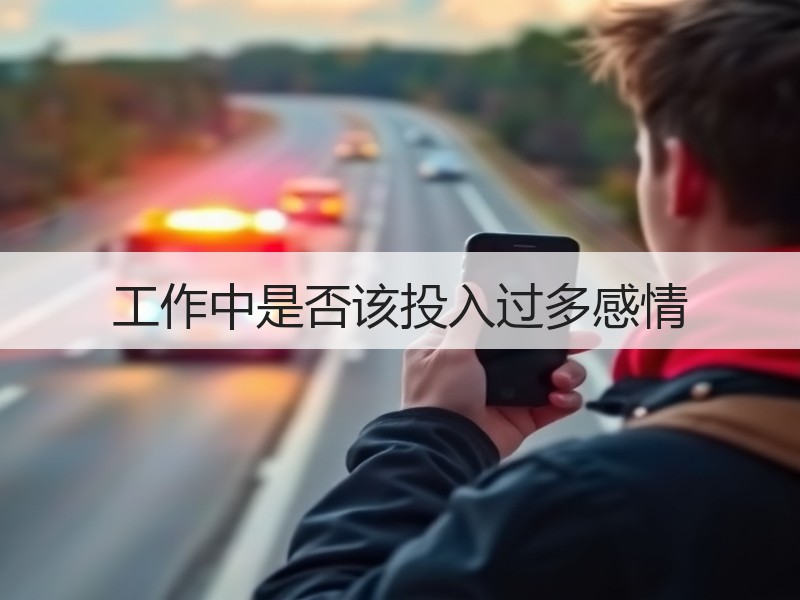 工作中是否该投入过多感情