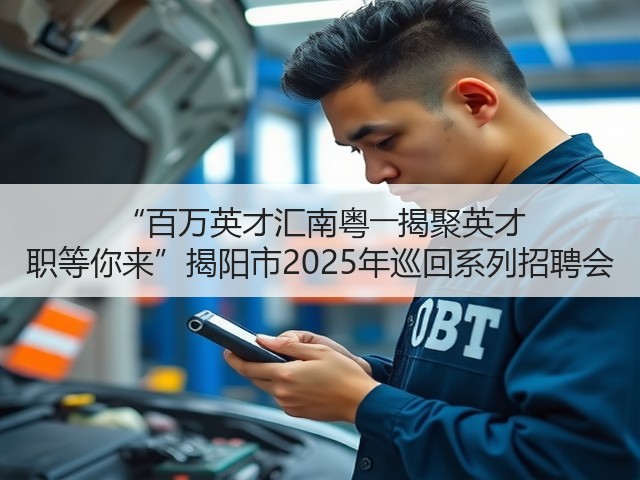 “百万英才汇南粤――揭聚英才 职等你来”揭阳市2025年巡回系列招聘会(图1) “百万英才汇南粤――揭聚英才 职等你来”揭阳市2025年巡回系列招聘会(图1)