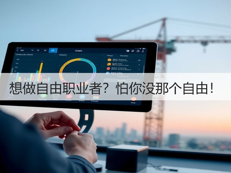 想做自由职业者？怕你没那个自由！