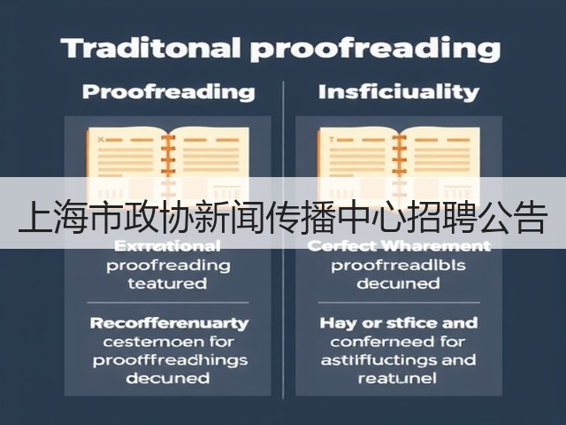 上海市政协新闻传播中心招聘公告(图1) 上海市政协新闻传播中心招聘公告(图1)
