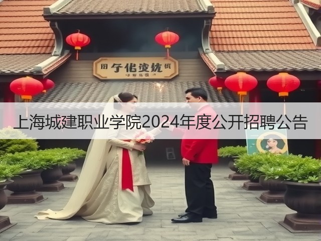 上海城建职业学院2024年度公开招聘公告(图2)