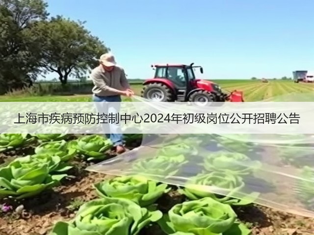 上海市疾病预防控制中心2024年初级岗位公开招聘公告(图1)