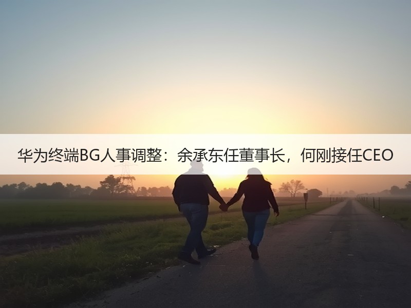 华为终端BG人事调整：余承东任董事长，何刚接任CEO