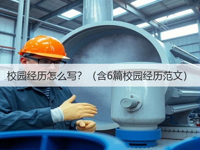 校园经历怎么写?(含6篇校园经历范文)(图2) 校园经历怎么写?(含6篇校园经历范文)(图2)
