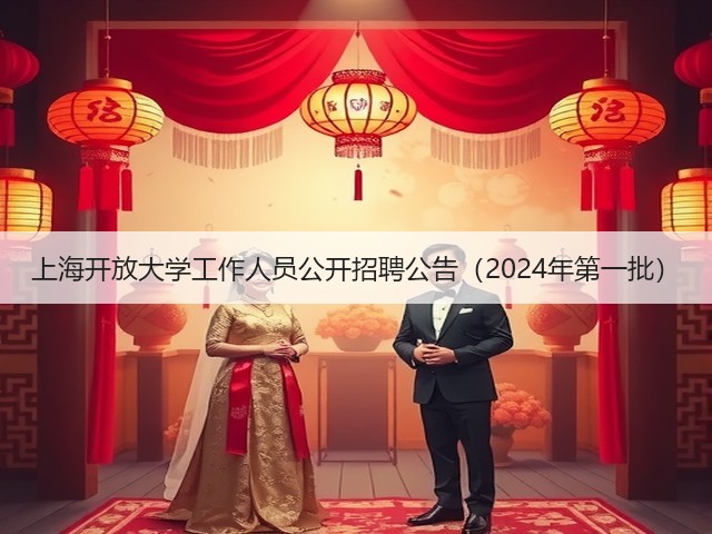 上海开放大学工作人员公开招聘公告(2024年第一批)(图2) 上海开放大学工作人员公开招聘公告(2024年第一批)(图2)