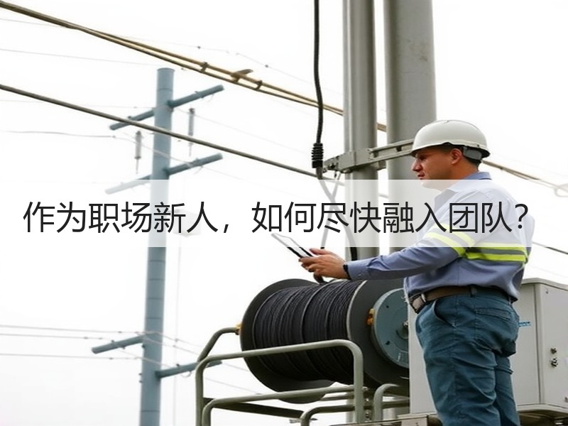 作为职场新人，如何尽快融入团队？