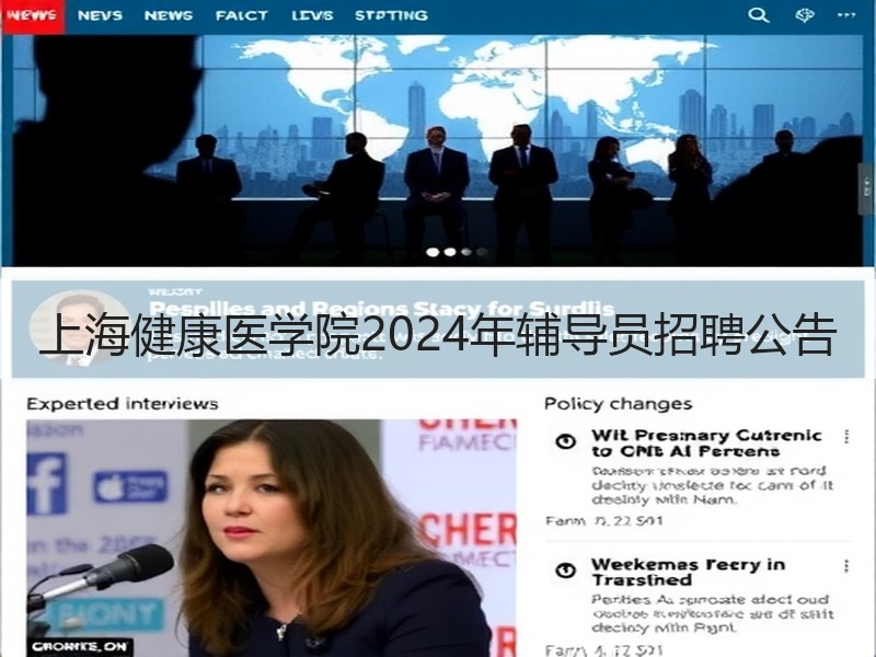 上海健康医学院2024年辅导员招聘公告