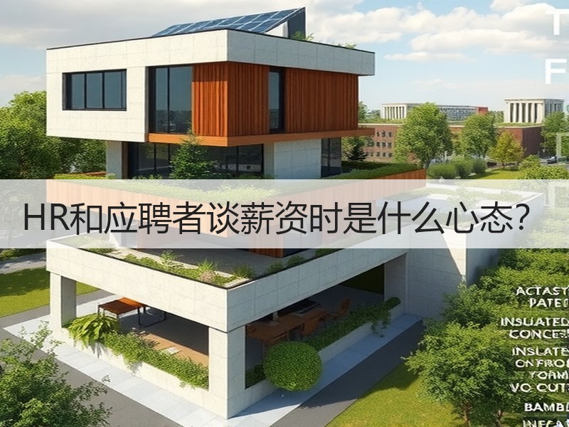 HR和应聘者谈薪资时是什么心态？