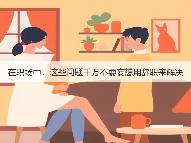 在职场中，这些问题千万不要妄想用辞职来解决(图2)