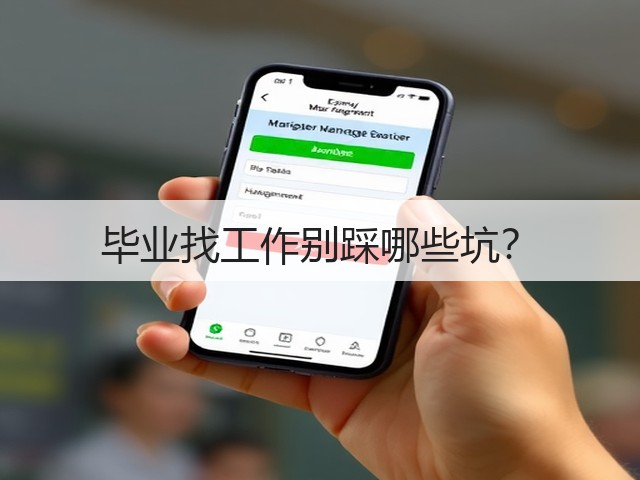 毕业找工作别踩哪些坑？(图2)