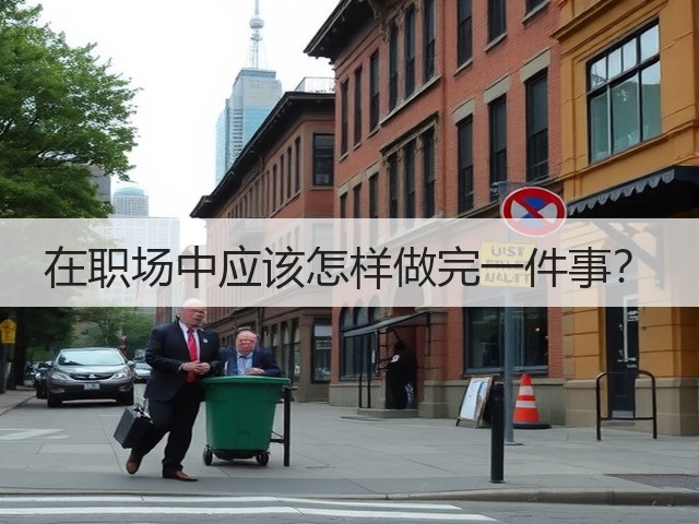 在职场中应该怎样做完一件事？(图1)