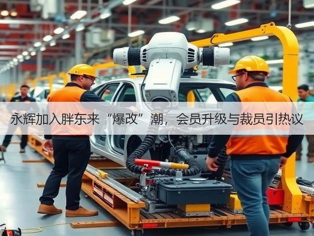 永辉加入胖东来“爆改”潮,会员升级与裁员引热议(图2) 永辉加入胖东来“爆改”潮,会员升级与裁员引热议(图2)