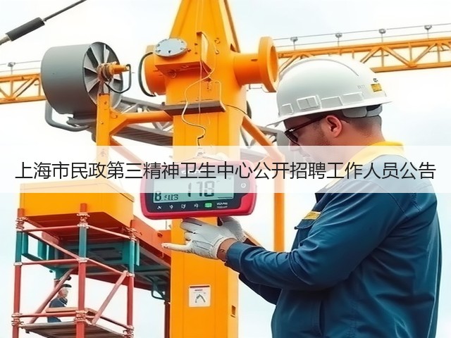 上海市民政第三精神卫生中心公开招聘工作人员公告(图1) 上海市民政第三精神卫生中心公开招聘工作人员公告(图1)