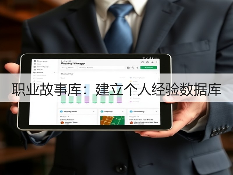 职业故事库：建立个人经验数据库