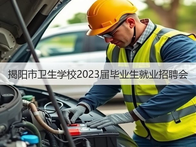 揭阳市卫生学校2023届毕业生就业招聘会(图2)