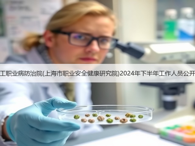 上海市化工职业病防治院(上海市职业安全健康研究院)2024年下半年工作人员公开招聘公告(图1) 上海市化工职业病防治院(上海市职业安全健康研究院)2024年下半年工作人员公开招聘公告(图1)
