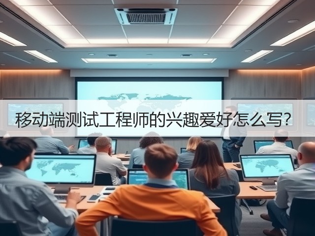 移动端测试工程师的兴趣爱好怎么写?(图3) 移动端测试工程师的兴趣爱好怎么写?(图3)