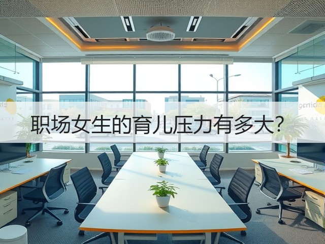 职场女生的育儿压力有多大？(图2)