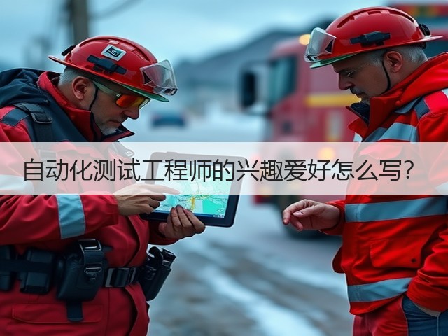 自动化测试工程师的兴趣爱好怎么写?(图1) 自动化测试工程师的兴趣爱好怎么写?(图1)