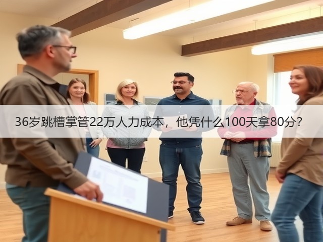 36岁跳槽掌管22万人力成本,他凭什么100天拿80分?(图1) 36岁跳槽掌管22万人力成本,他凭什么100天拿80分?(图1)