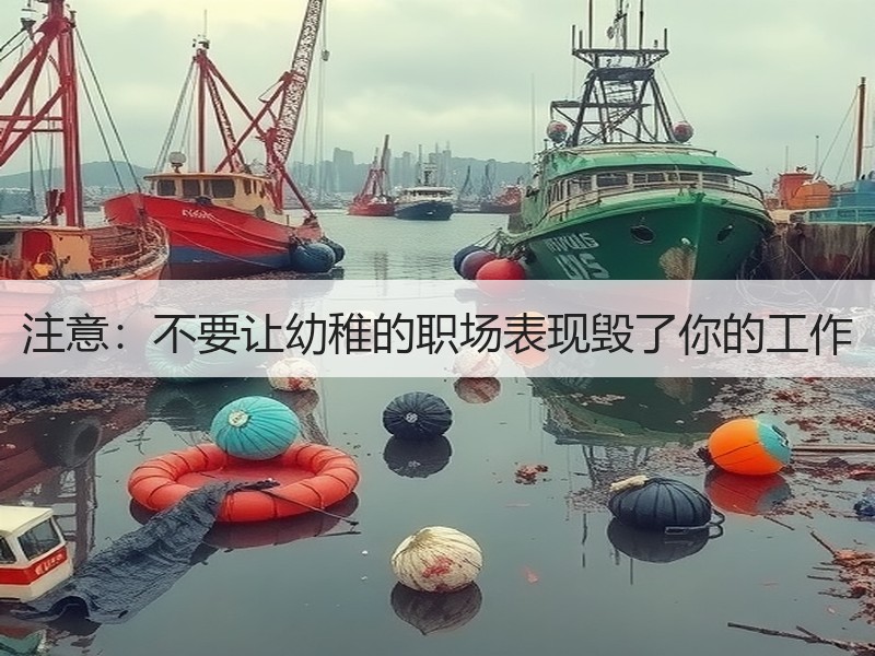 注意：不要让幼稚的职场表现毁了你的工作