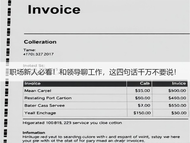 职场新人必看!和领导聊工作,这四句话千万不要说!(图2) 职场新人必看!和领导聊工作,这四句话千万不要说!(图2)