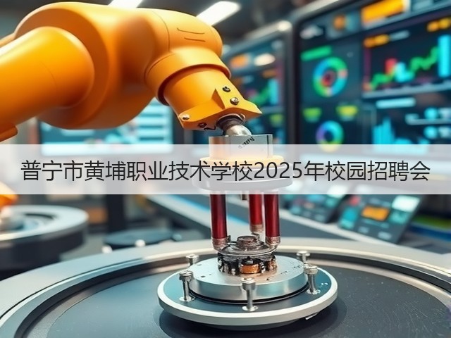 普宁市黄埔职业技术学校2025年校园招聘会(图2)