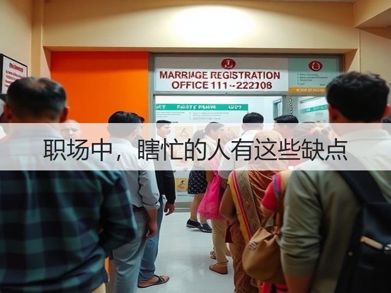 职场中，瞎忙的人有这些缺点