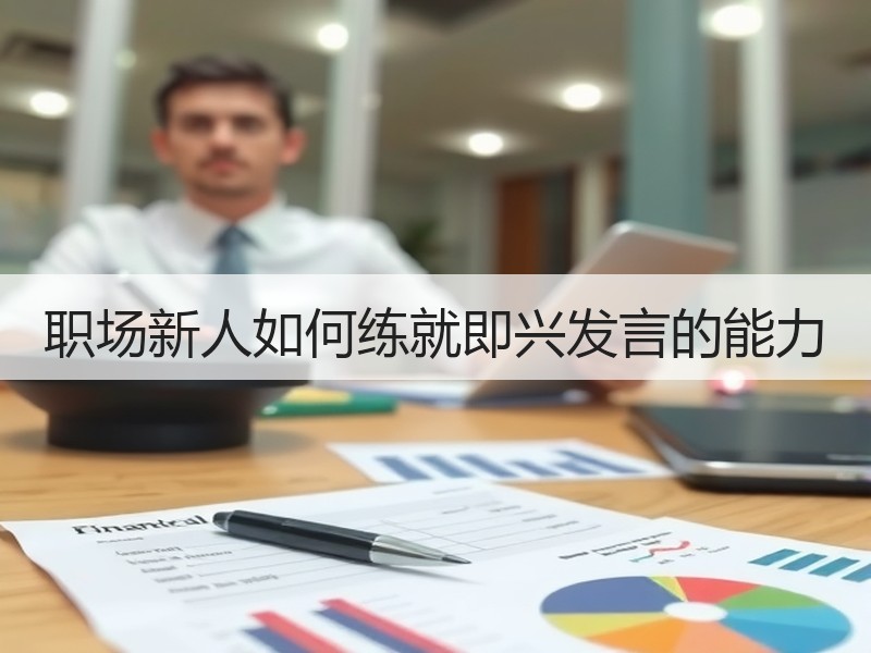 职场新人如何练就即兴发言的能力