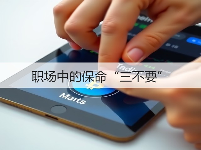 职场中的保命“三不要”(图3)