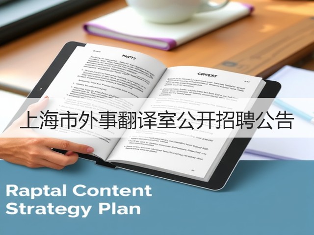 上海市外事翻译室公开招聘公告(图3) 上海市外事翻译室公开招聘公告(图3)