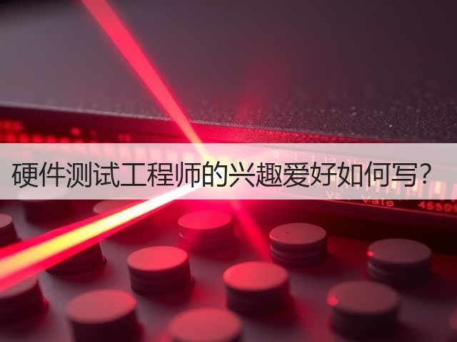 硬件测试工程师的兴趣爱好如何写?(图3) 硬件测试工程师的兴趣爱好如何写?(图3)