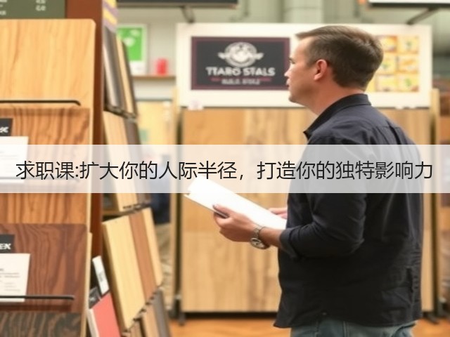 求职课:扩大你的人际半径,打造你的独特影响力(图3) 求职课:扩大你的人际半径,打造你的独特影响力(图3)