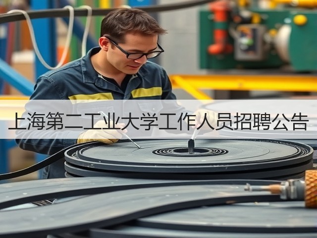 上海第二工业大学工作人员招聘公告(图1)