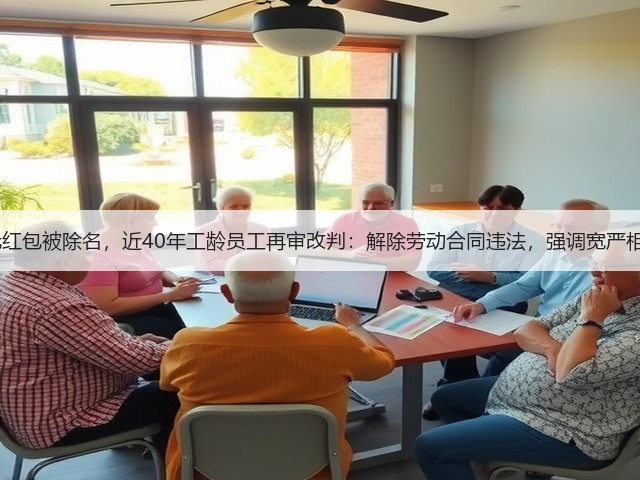 收受2000元红包被除名，近40年工龄员工再审改判：解除劳动合同违法，强调宽严相济与包容性(图3)