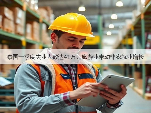 泰国一季度失业人数达41万,旅游业带动非农就业增长(图3) 泰国一季度失业人数达41万,旅游业带动非农就业增长(图3)