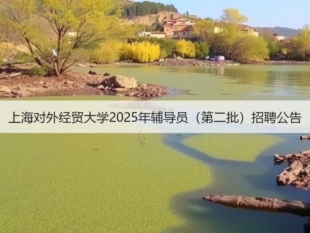 上海对外经贸大学2025年辅导员（第二批）招聘公告(图1)