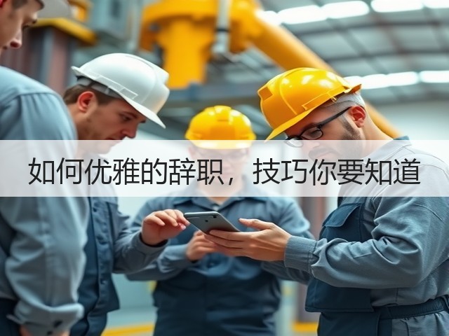 如何优雅的辞职,技巧你要知道(图1) 如何优雅的辞职,技巧你要知道(图1)