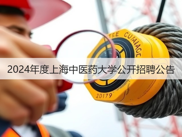 2024年度上海中医药大学公开招聘公告(图3) 2024年度上海中医药大学公开招聘公告(图3)