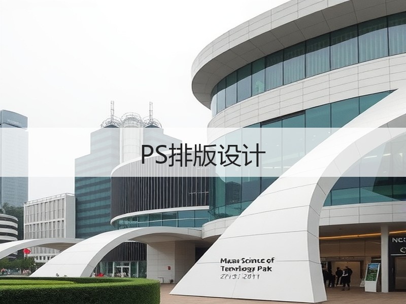 PS排版设计
