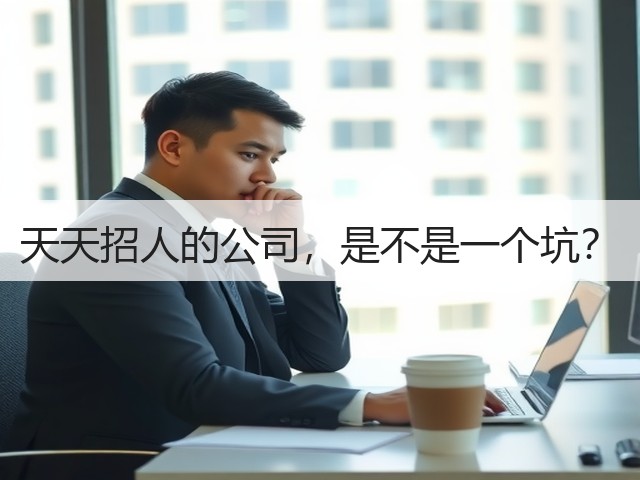 天天招人的公司,是不是一个坑?(图1) 天天招人的公司,是不是一个坑?(图1)
