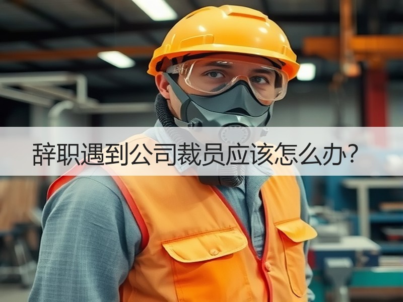 辞职遇到公司裁员应该怎么办？