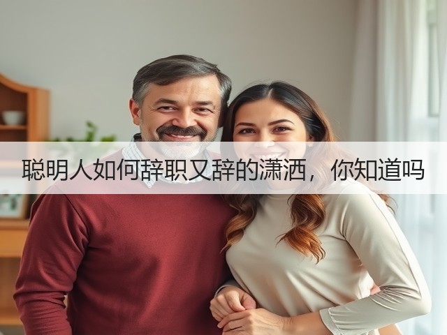 聪明人如何辞职又辞的潇洒，你知道吗(图3)