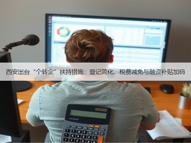 西安出台“个转企”扶持措施:登记简化、税费减免与融资补贴加码(图3) 西安出台“个转企”扶持措施:登记简化、税费减免与融资补贴加码(图3)